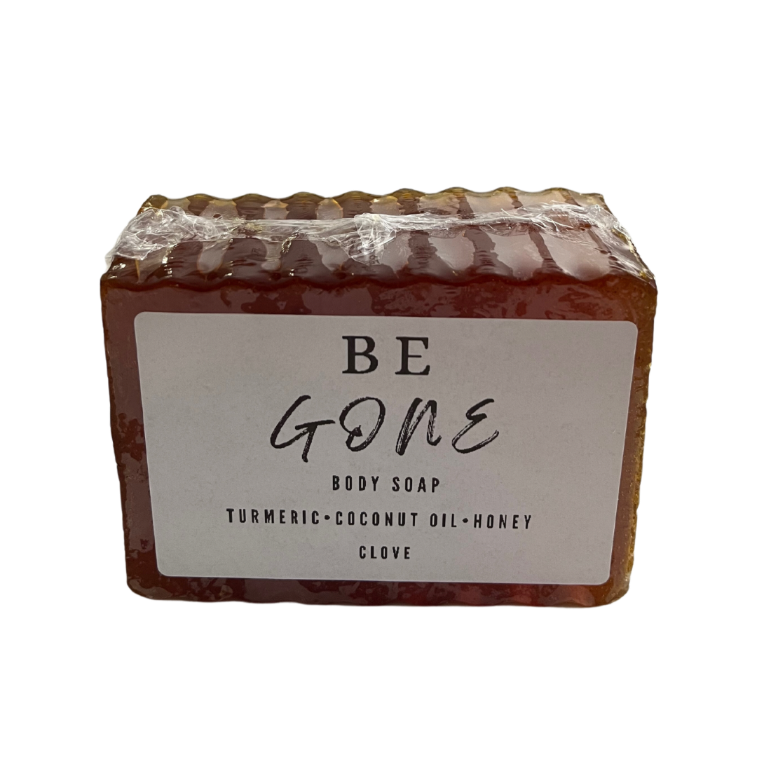 “Be Gone” Turmeric and Honey Body Soap