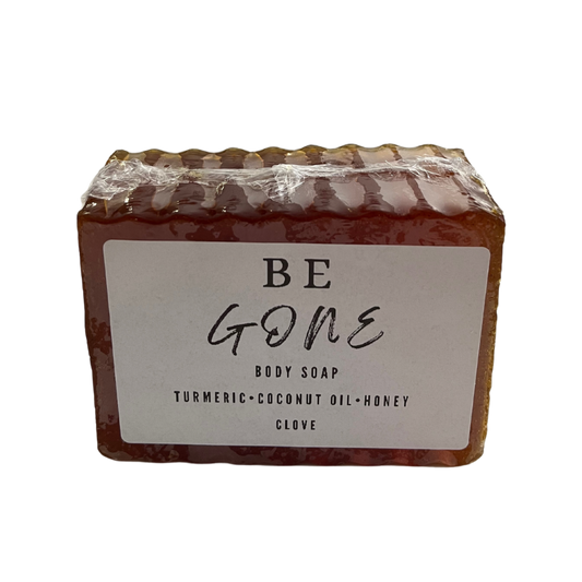 “Be Gone” Turmeric and Honey Body Soap