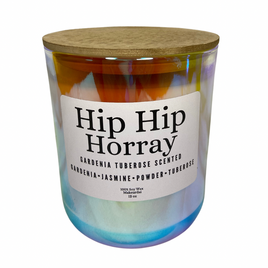 "Hip Hip Hooray" Candle